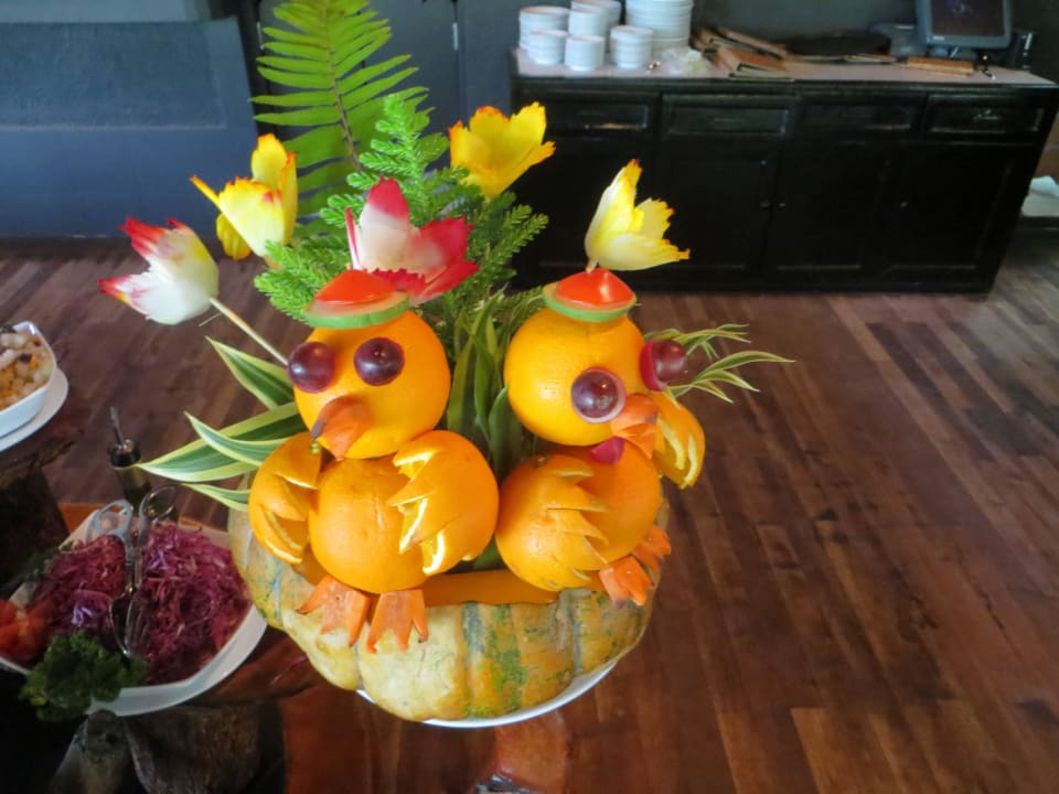 Schöne Deko im Sunset Restaurant Adaaran Select Hudhuran Fushi - Premium All Inclusive