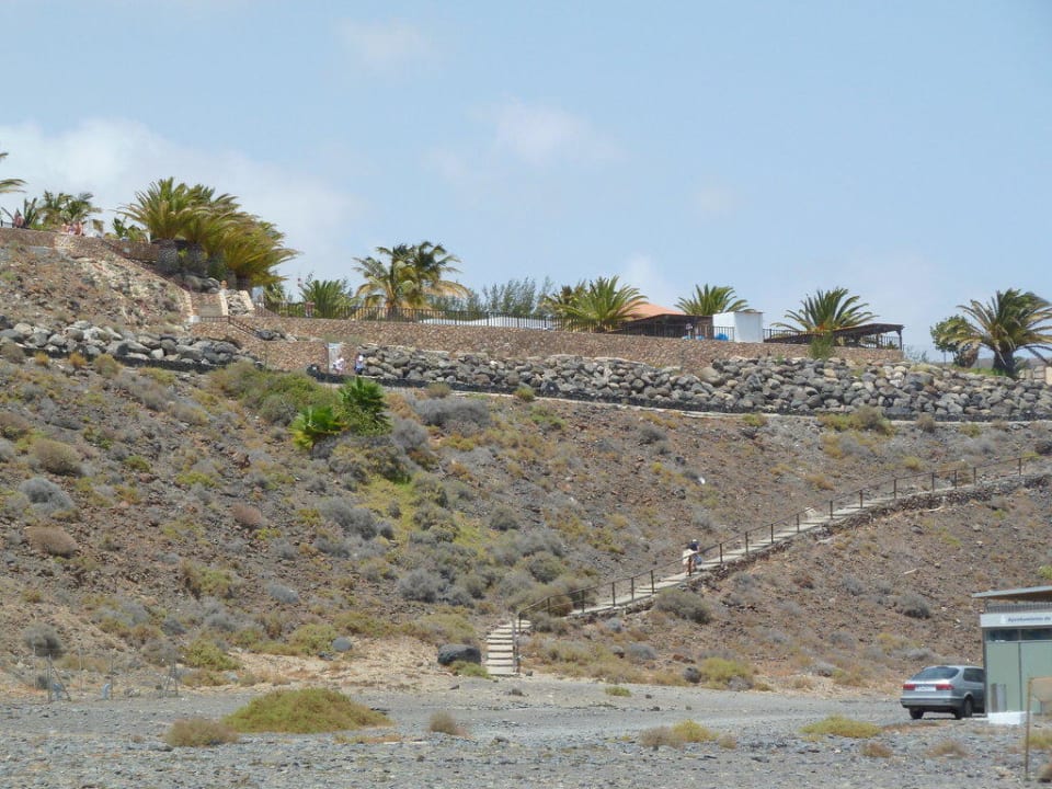 Treppe zum Strand Club Jandia Princess