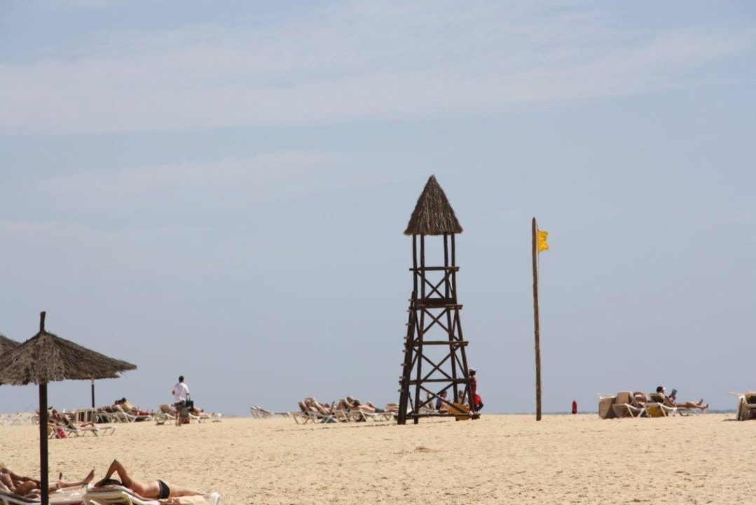 Immer auf die Flagge achten Hotel Riu Touareg
