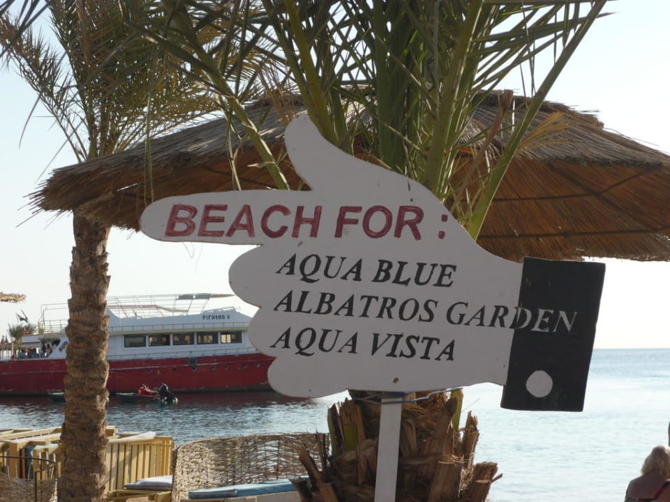 Strandeinteilung Beach Albatros Resort
