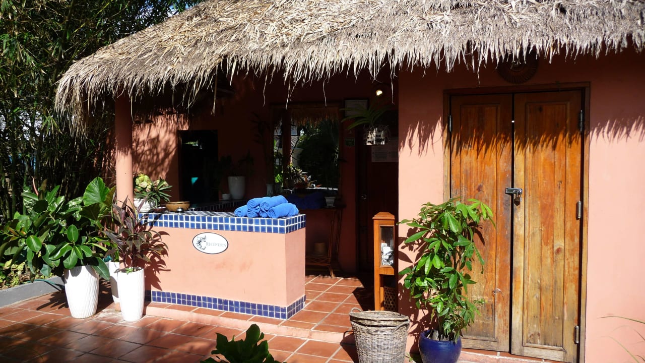 Das Rezeptionshäuschen Hotel The Secret Garden at Otres Beach