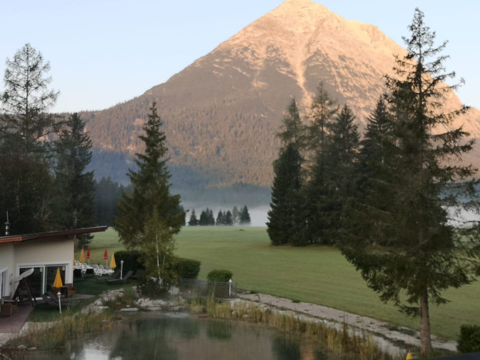 Ausblick Alpenhotel Karwendel