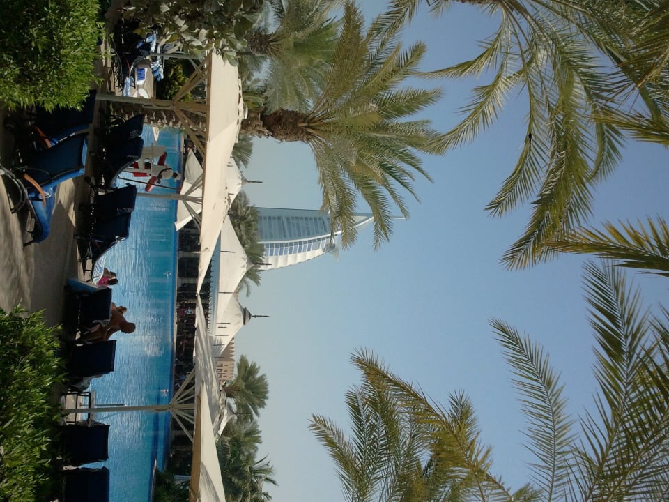 Aussicht vom Pool Jumeirah Al Qasr