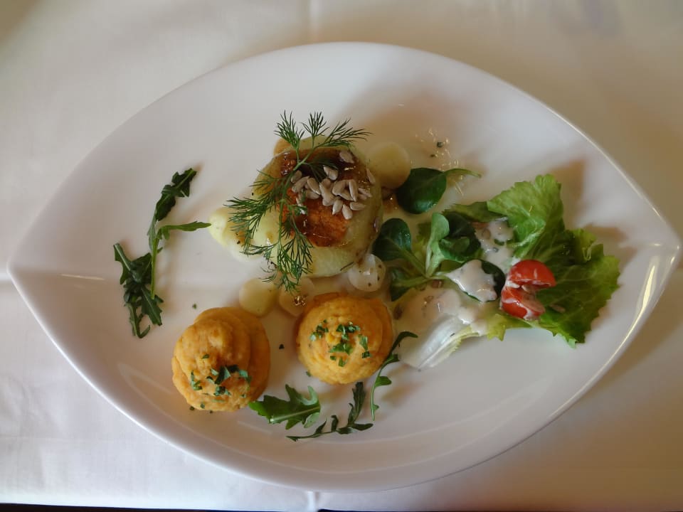 Mittagsteller für Obst-Gemüse-Faster Gesundheitshotel Klosterberg