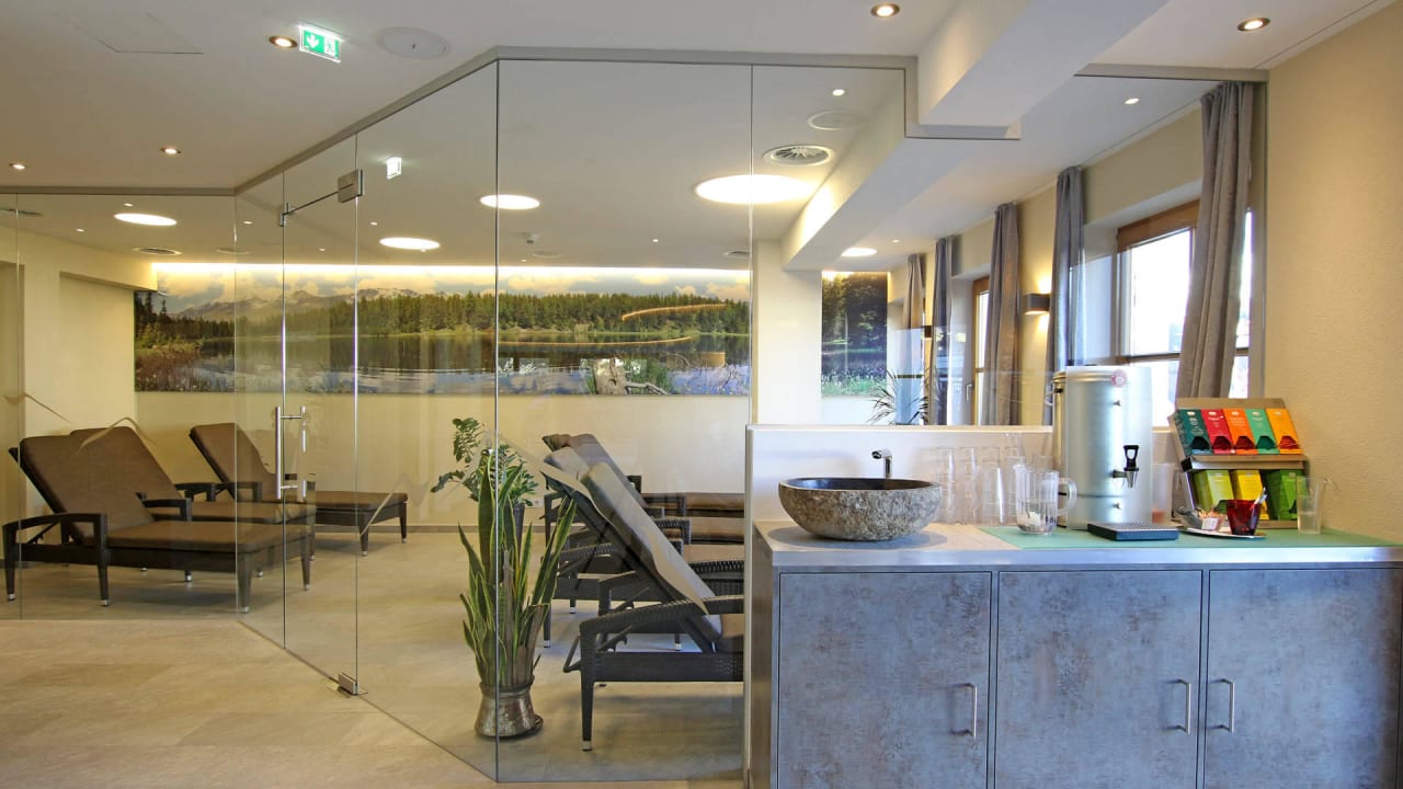 Wellnessoase Ruhebereich Aktiv Hotel Schwarzer Adler