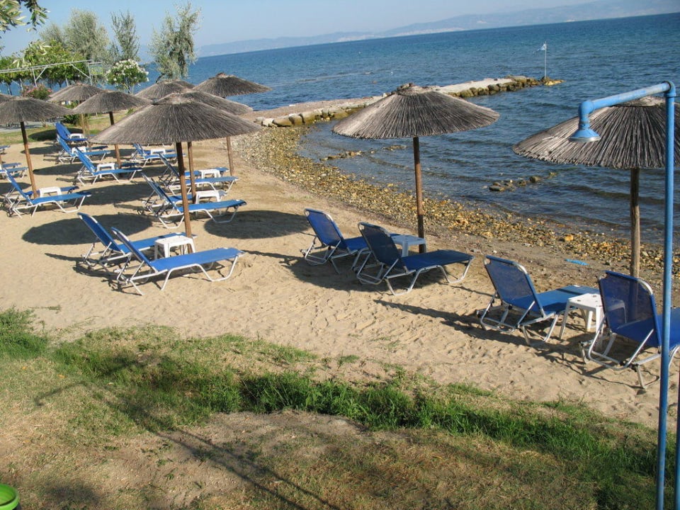 Strand vor dem Hotel Hotel Aegean Sun