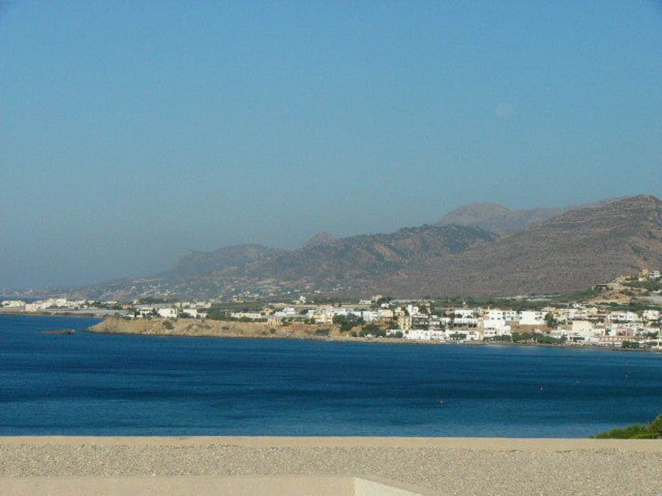 Blick über die Bucht Atlantica Mikri Poli Crete