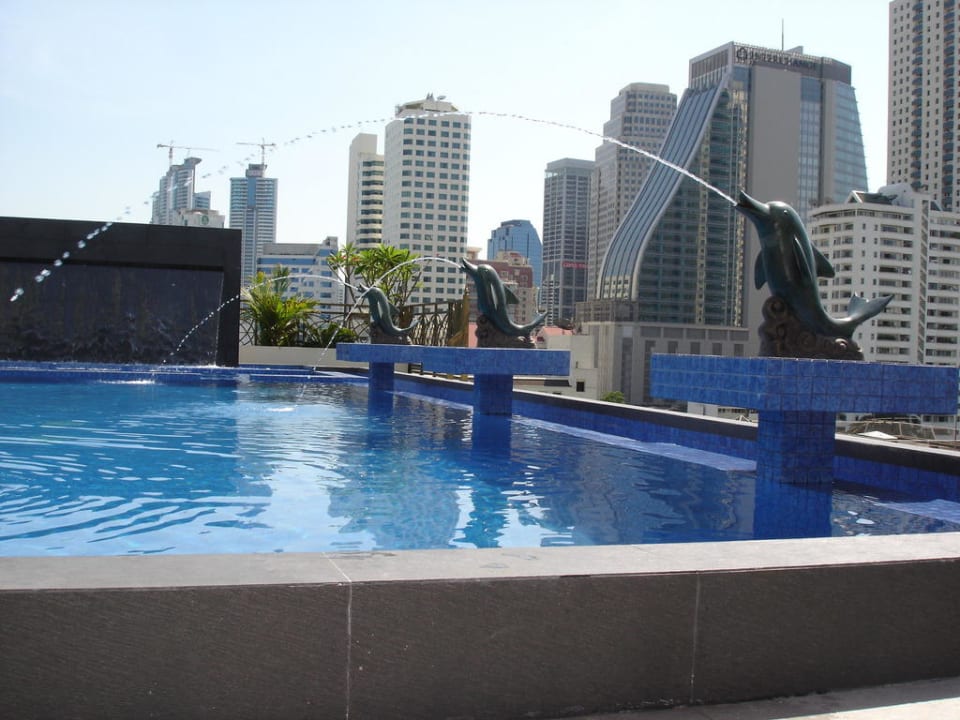 Der wirklich schöne Pool Hotel Admiral Premier