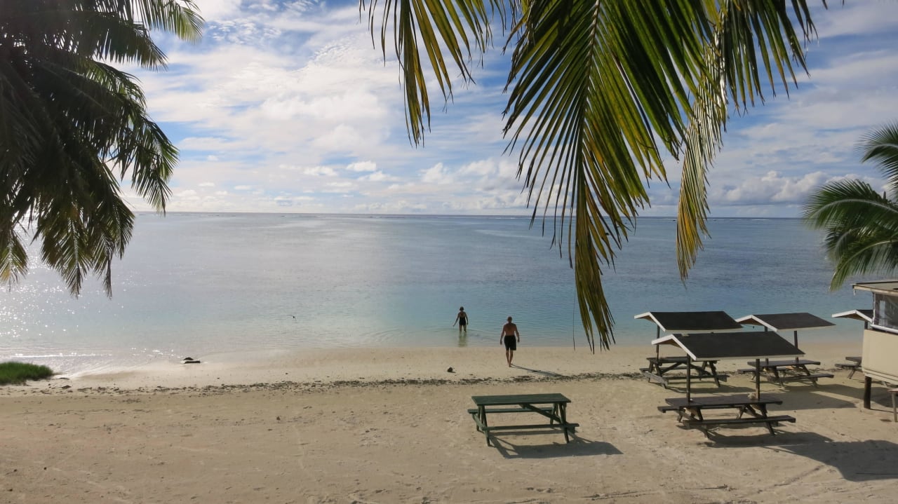 Blick von der Terrasse 2 Hotel Paradise Cove
