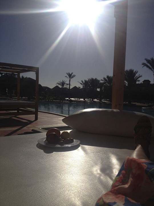 Frühstück am Pool Pickalbatros Aqua Vista Resort - Hurghada