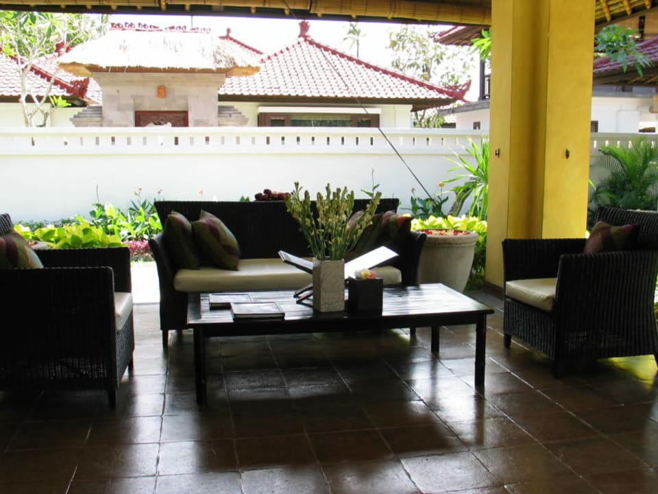 Empfangsbereich Spa Villas InterContinental Bali Resort