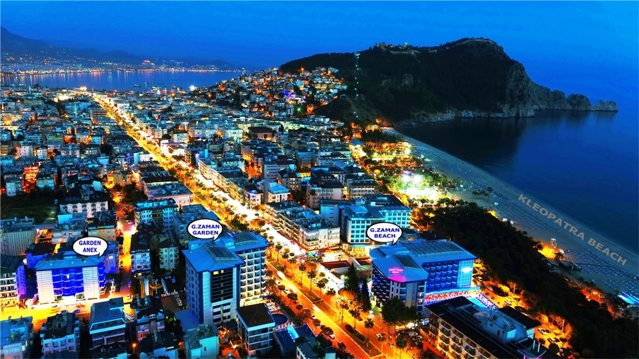 Ausblick Hotel Grand Zaman Beach