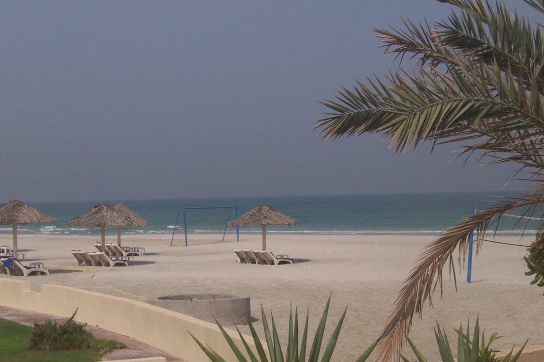 Blick aus unserem Zimmer Umm Al Quwain Beach Hotel