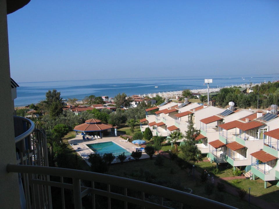 Blick vom Balkon Side Sun Hotel
