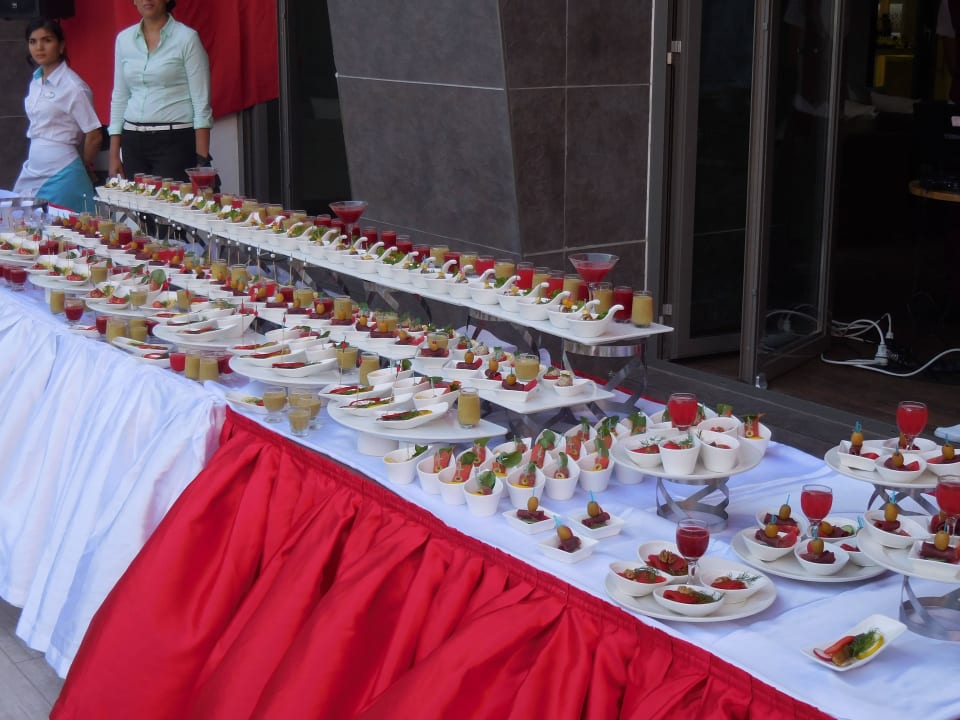Gala hapjes Terrace Elite Resort