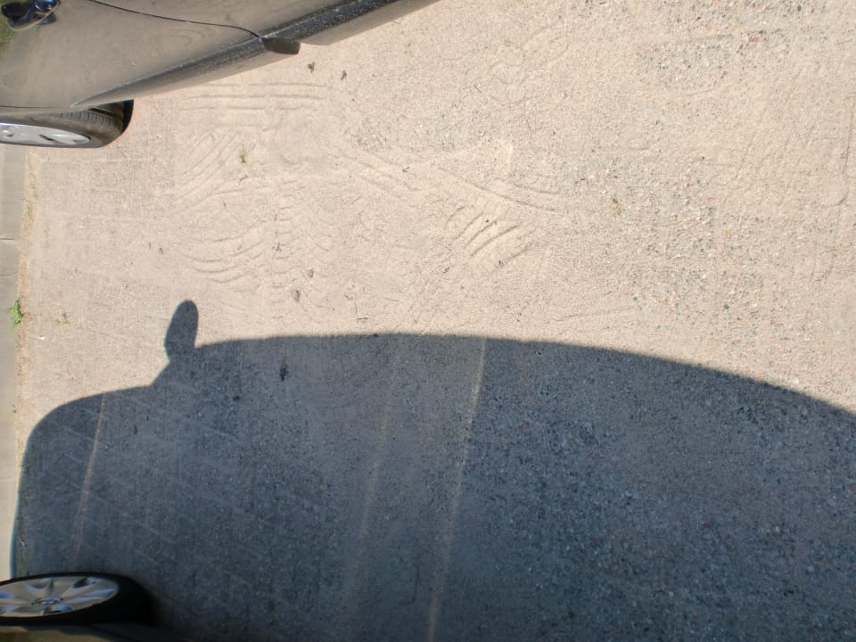 Parkplatz nicht gereinigt Hotel 4 Pory Roku