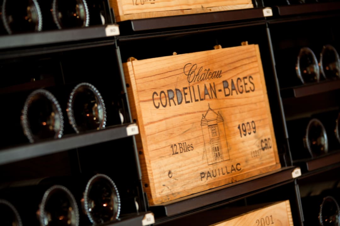 Cave du jour Hotel Chateau Cordeillan Bages