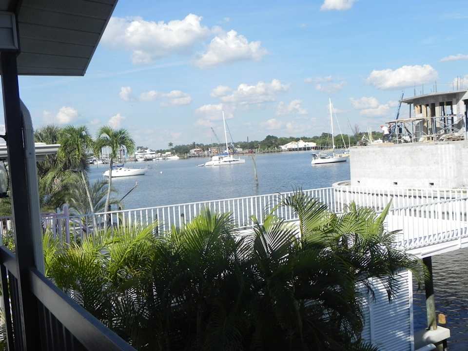 Ausblick vom Balkon Ferienhaus Primo Pelican's Nest