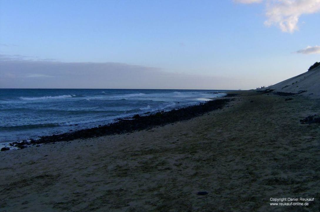 Der Strand am Abend und heftigen Wind SBH Club Paraiso Playa