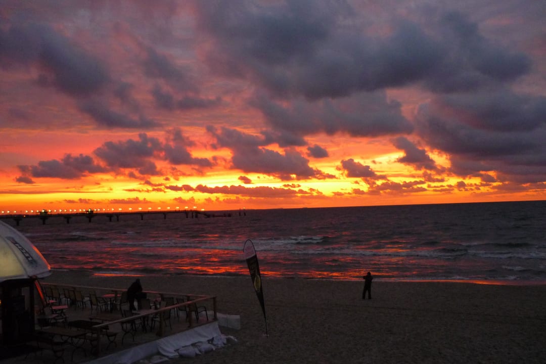 Jeden Abend ein schöner Sonnenuntergang  Vestina Wellness & Spa Hotel