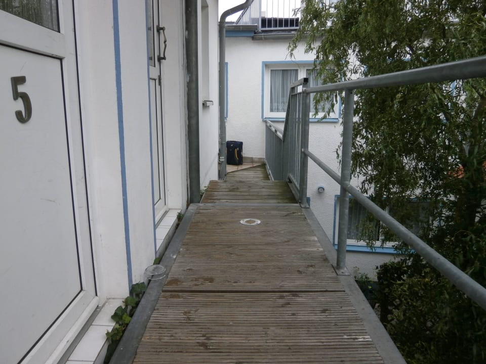 Und weiter zum Hotelzimmer  Hotel Zum Strand