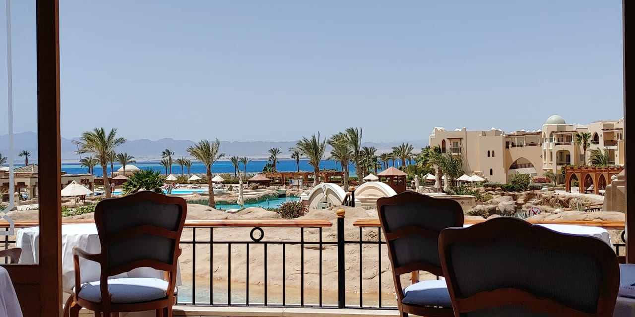 Ausblick Hotel Kempinski Soma Bay
