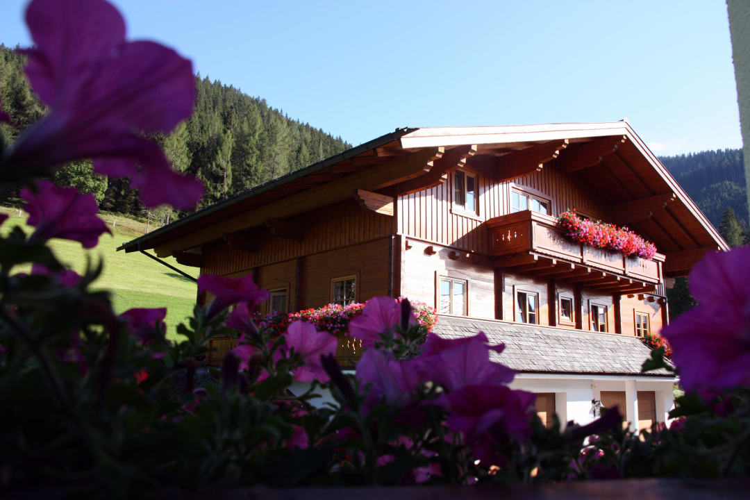 Holzblockhaus im September 2013 Apartments Richlegghof