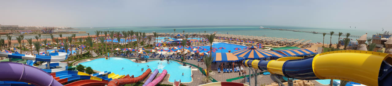 Ausblick Le Jardin Aqua Park Resort