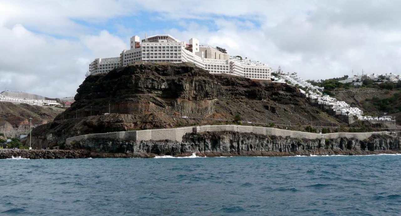 View from the sea Hotel Riu Vistamar