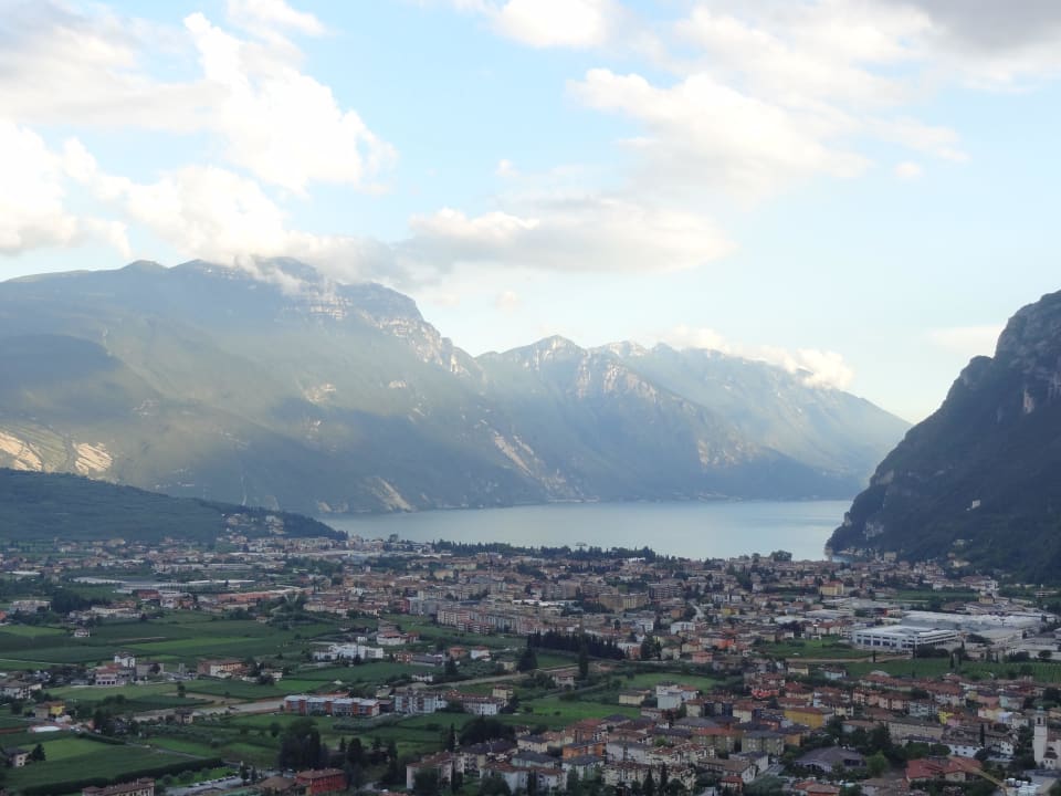 Aussicht vom Restaurant Hotel Agritur Acetaia Gourmet & Relax