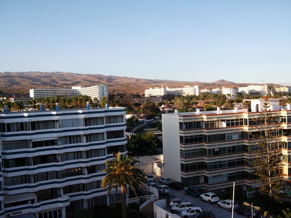 Ausblick vom Hotel August 2011 MUR Hotel Neptuno Gran Canaria