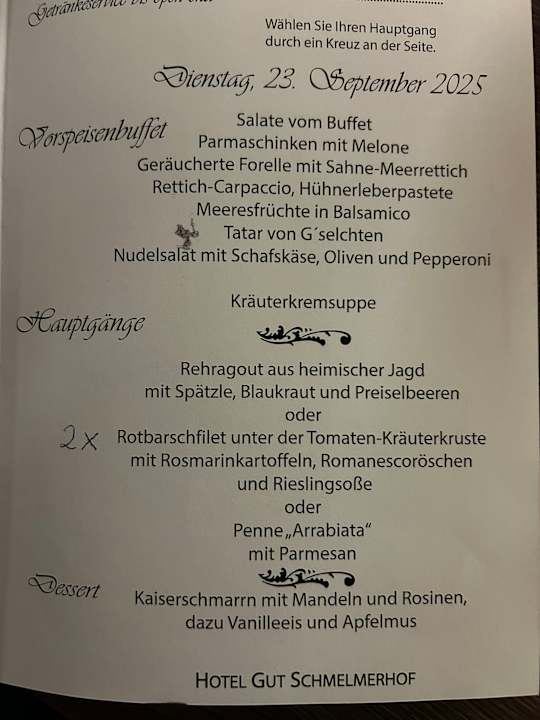 Gastro Hotel Gut Schmelmerhof