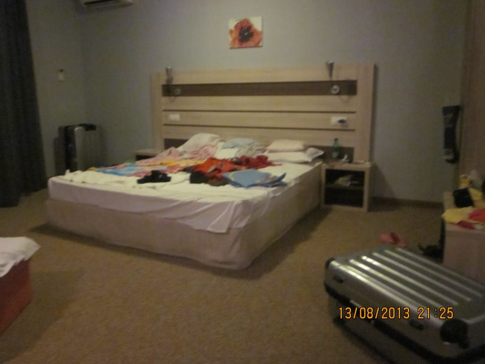 Das Doppelbett Blue Orange Beach Resort