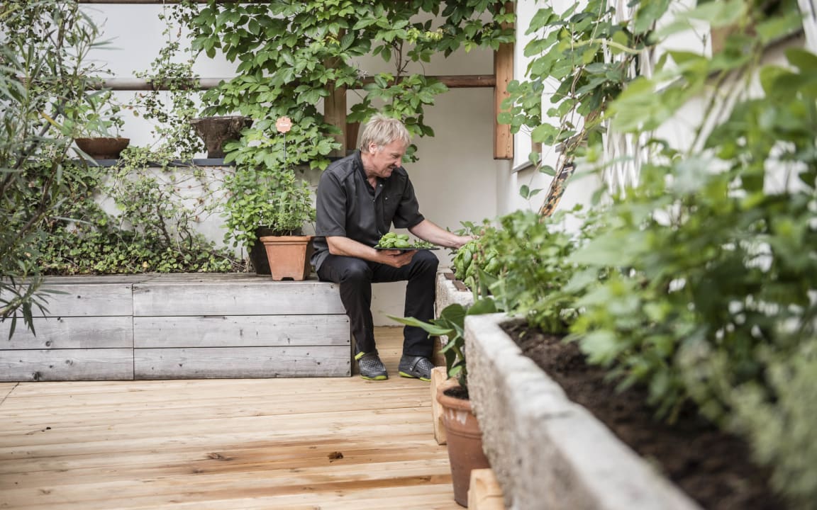 Gartenanlage Strasserwirt - Ansitz zu Tirol