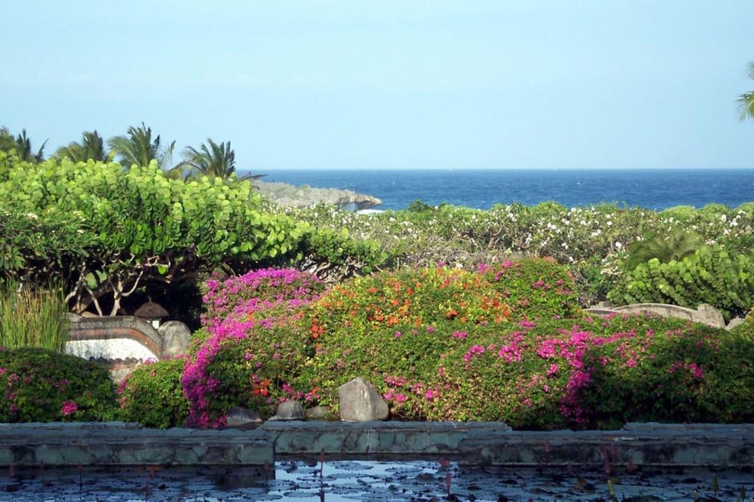 Ausblick von der  Lobby aus Grand Hyatt Bali
