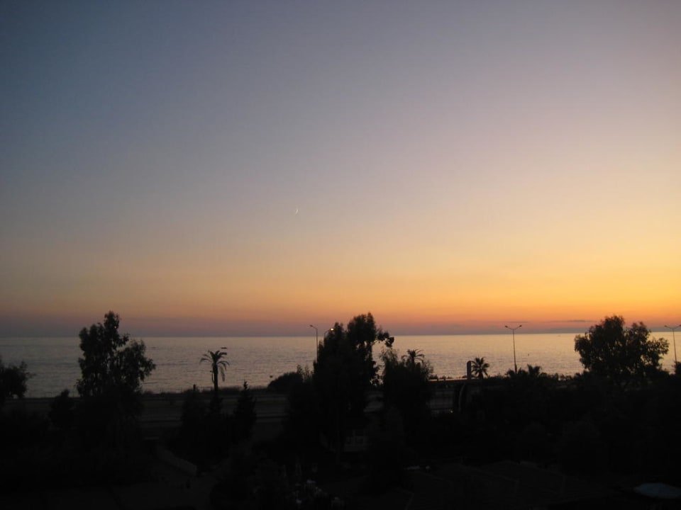 Abendstimmung von Balkon Club Hotel Mirabell