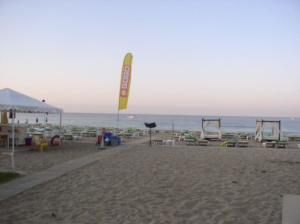 Blick vom Pool auf das Meer Alaaddin Beach - Adults only