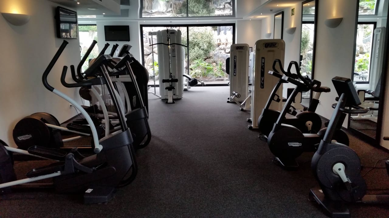 Modernes Fitness-Studio allsun App.-Hotel Albatros