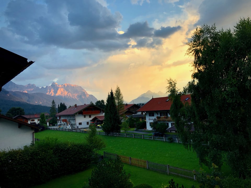 Ausblick Parkhotel Wallgau