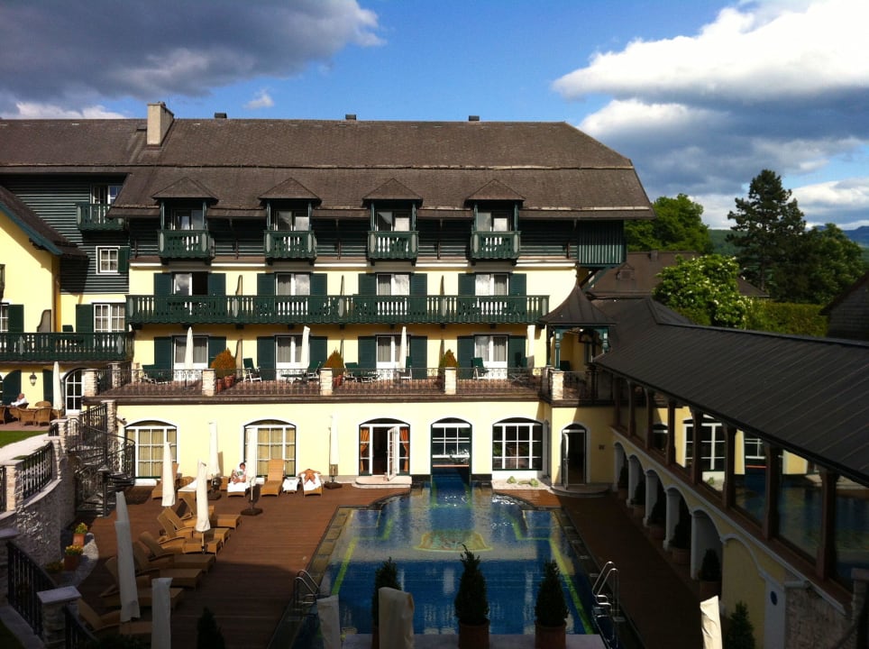 (im Winter beheizter) Außenpool Hotel Friesacher