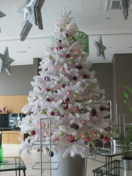 War in der Lobby aufgebaut, sehr hübsch Courtyard by Marriott Vienna Prater/Messe