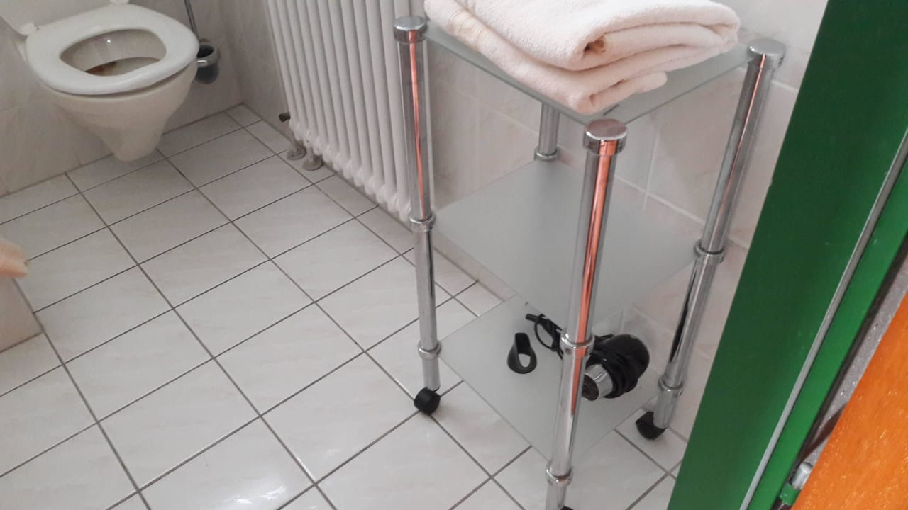 Einen Fön gab es auch Vitalhotel König am Park