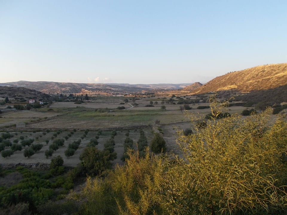 Blick vom Balkon Hotel Pelekanos
