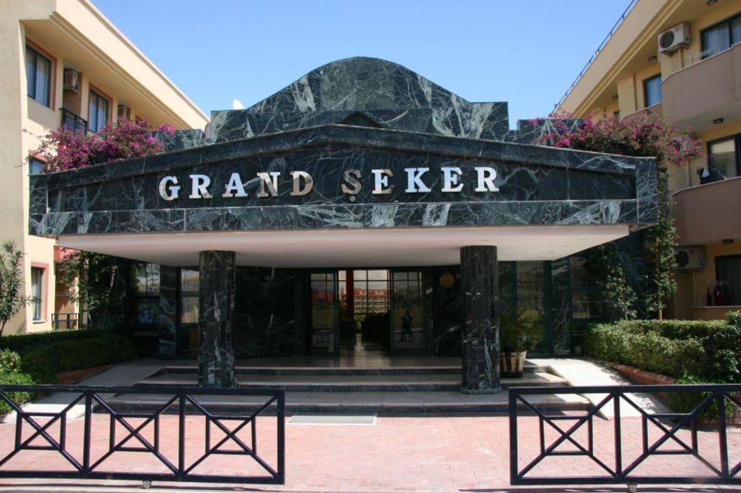 Hotel Eingang Grand Seker Hotel