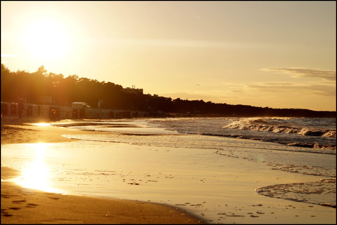 Strand Sonnenuntergang IFA Rügen Hotel & Ferienpark