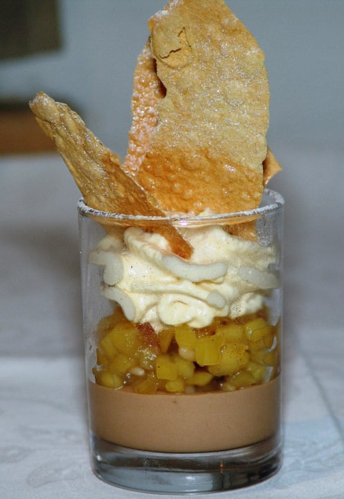 Unsere Dessert Hotel Drei Zinnen