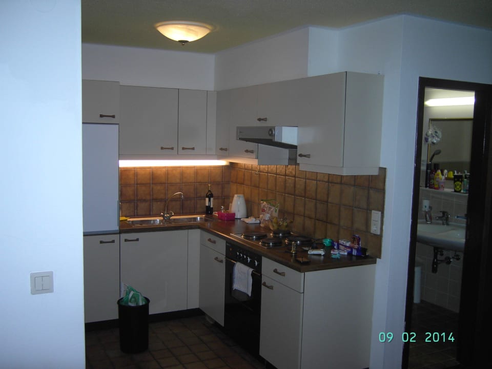 "Küchenzeile im Appartement" Hotel Bellevue am See (Walchsee