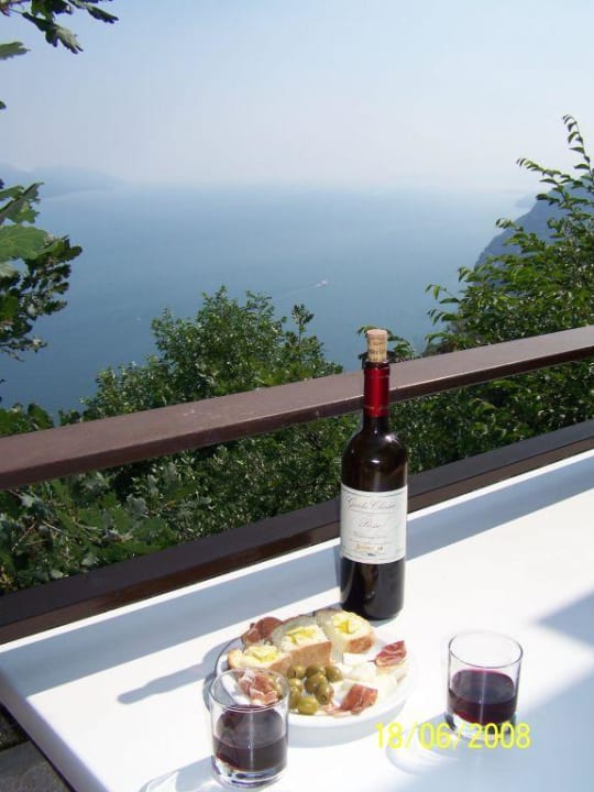 Blick vom Balkon Residence La Rotonda