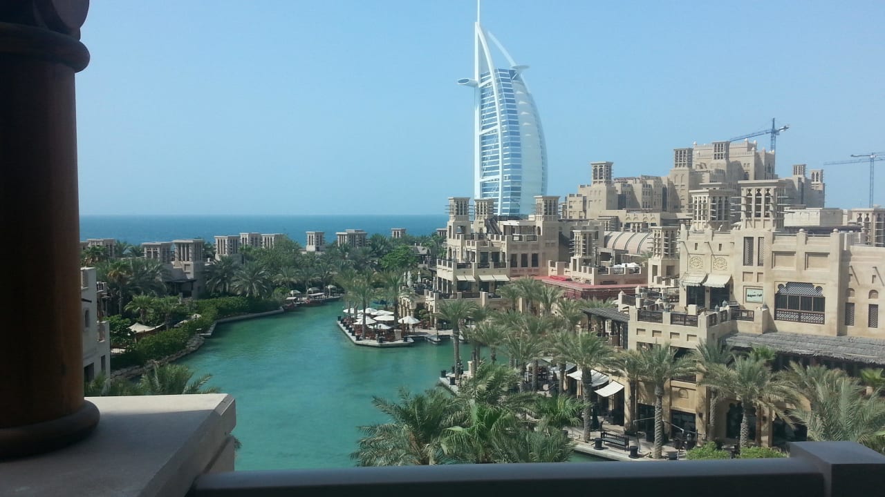 Stunning view from the room Balcony Jumeirah Al Qasr
