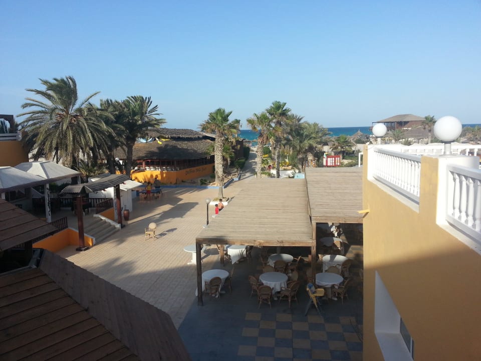 Outside restaurant Caribbean World Thalasso Djerba